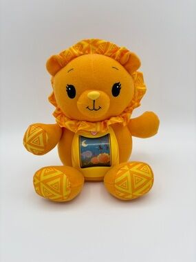LeapFrog Appy Lion 2007 Vintage Plush Working Lights Sound Baby Toy